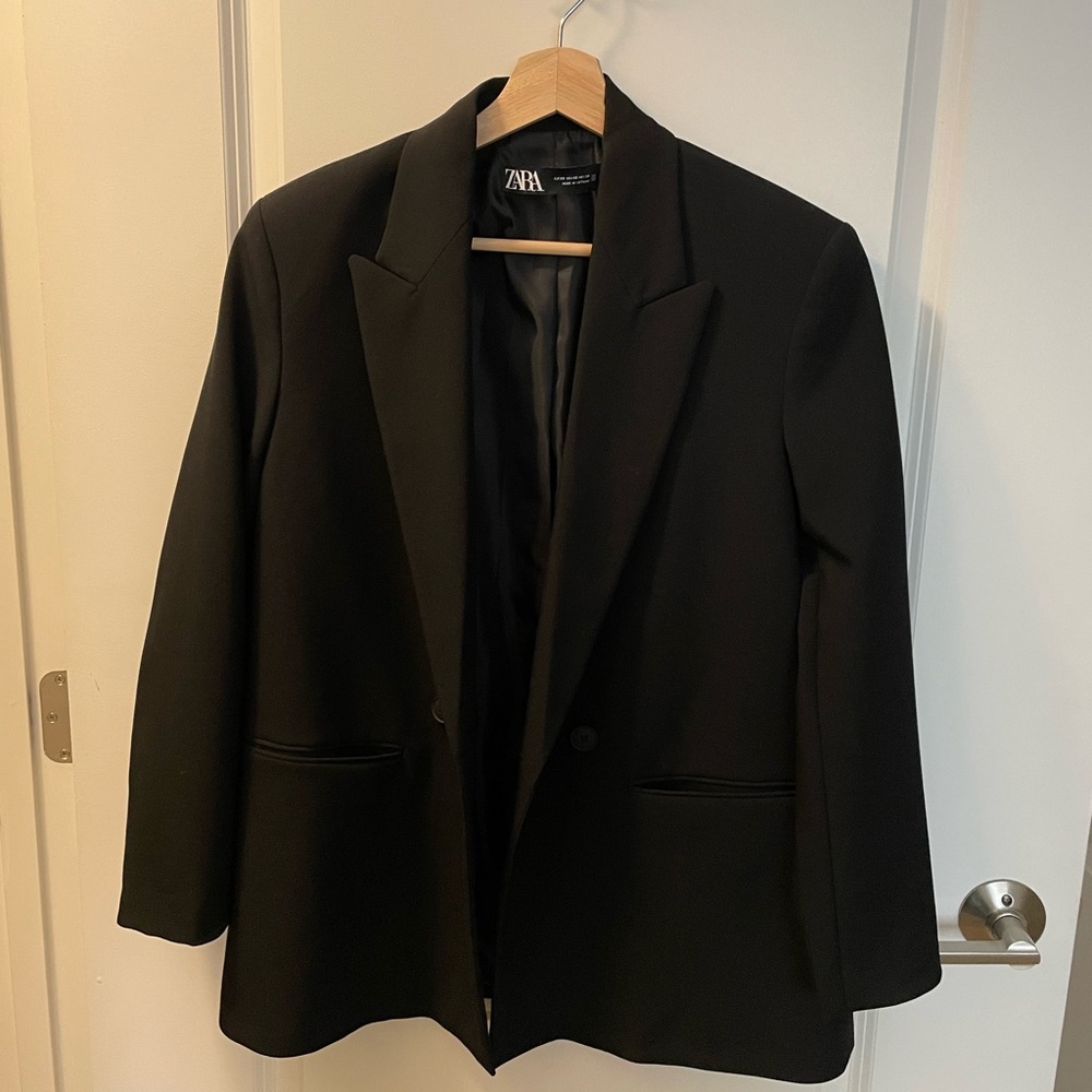Zara black blazer